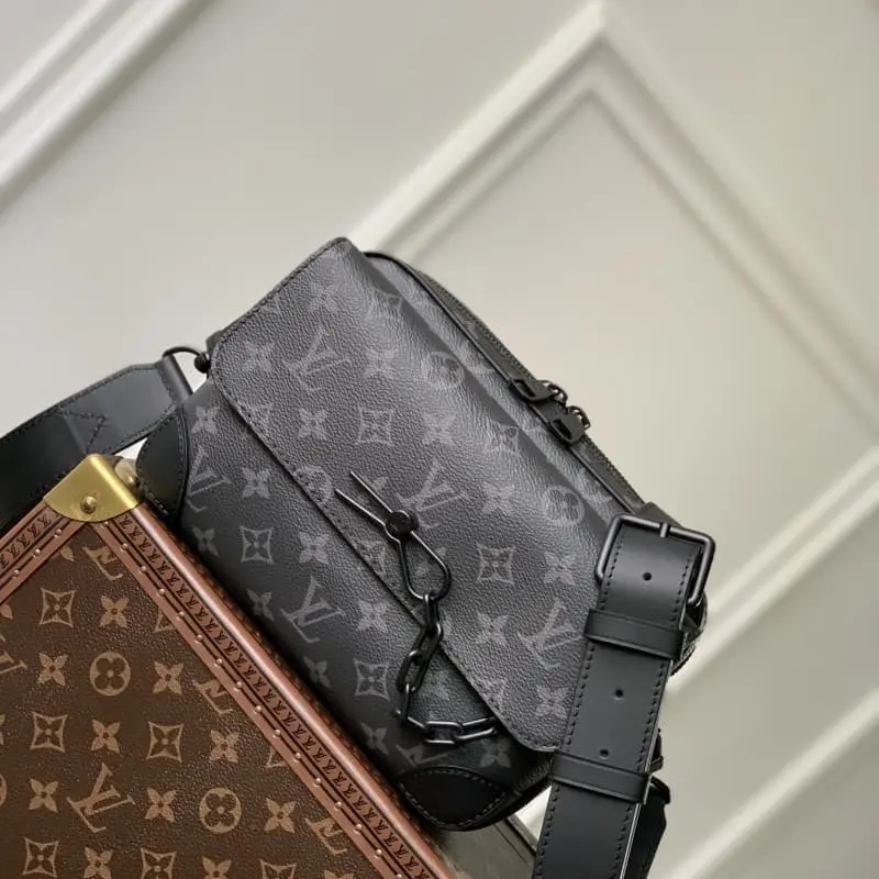 M46795 Black Flower 24x17x5cm High Quality Bags