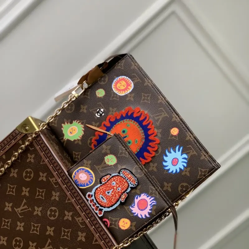 M81982 Embroidery 25x20x5.5cm High Quality Bags