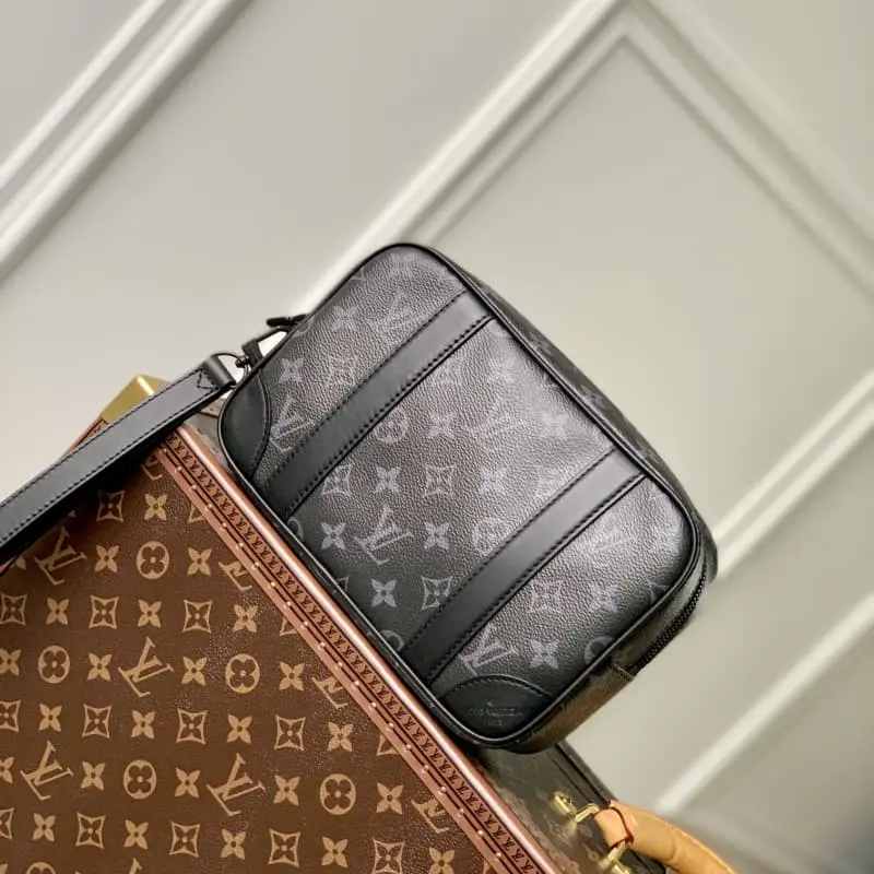 N60501 Black Flower 25x15.5x6.5cm High Quality Bags