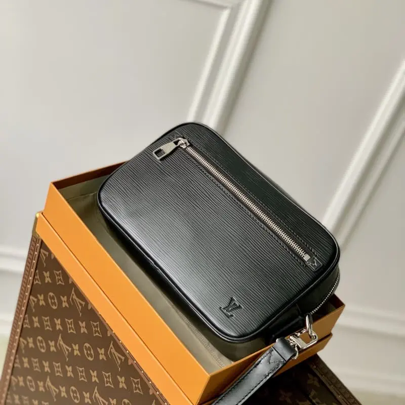 M51726 Water Ripple Black 25x15.5x6.5cm High Quality Bags