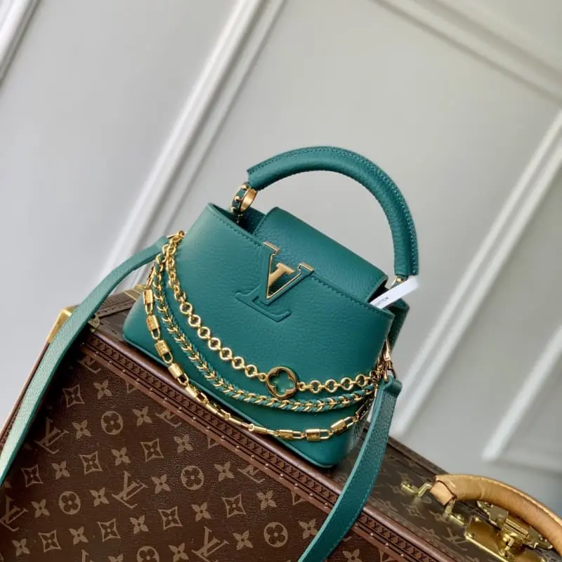 M12345Mini Green 13.6x8x21cm High Quality Bags