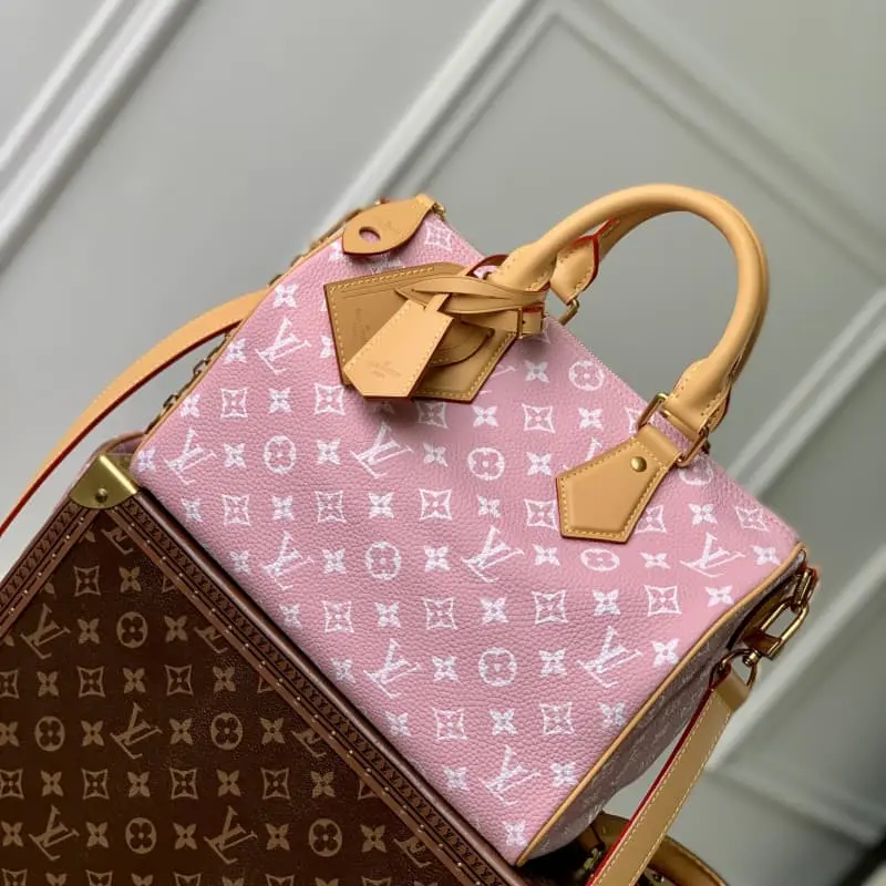 M21108 Pink (full leather) 30x17x21cm High Quality Bags