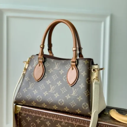 M46495 White leather 26x18x15cm High Quality Bags