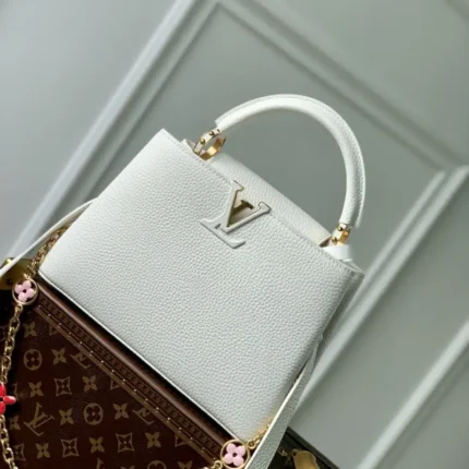 M22375 White Small 27x18x9cm High Quality Bags