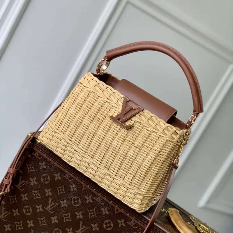 M11617 Brown 17.3x9x27cm High Quality Bags