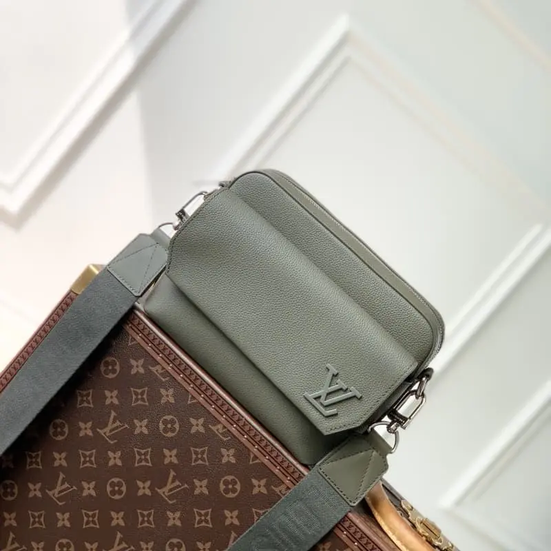 M22482 Grey Green 18x7x23.5cm High Quality Bags
