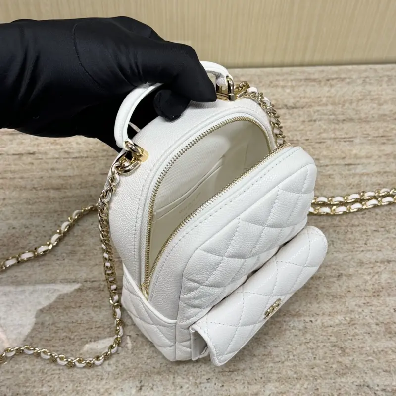 24c Small backpack white High Quality Bags - Image 5