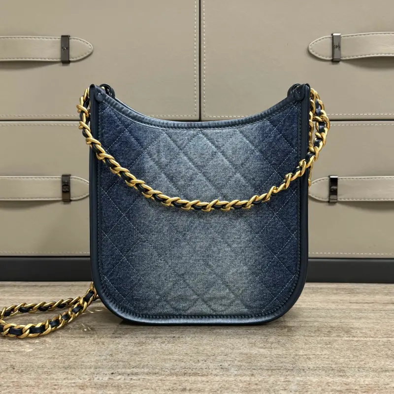 24S Denim Hobo Vertical Edition High Quality Bags - Image 2