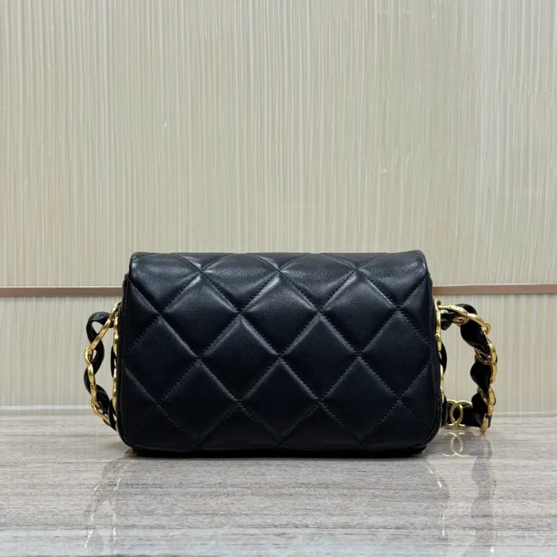 24K Thick Chain Underarm Bag High Quality Bags - Image 2