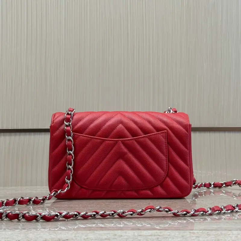 CF Large Mini 20cm Leather High Quality Bags - Image 2