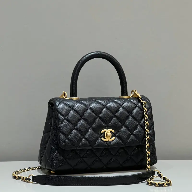 Small Size 24cm Cowhide Handle CM 7 High Quality Bags - Image 5