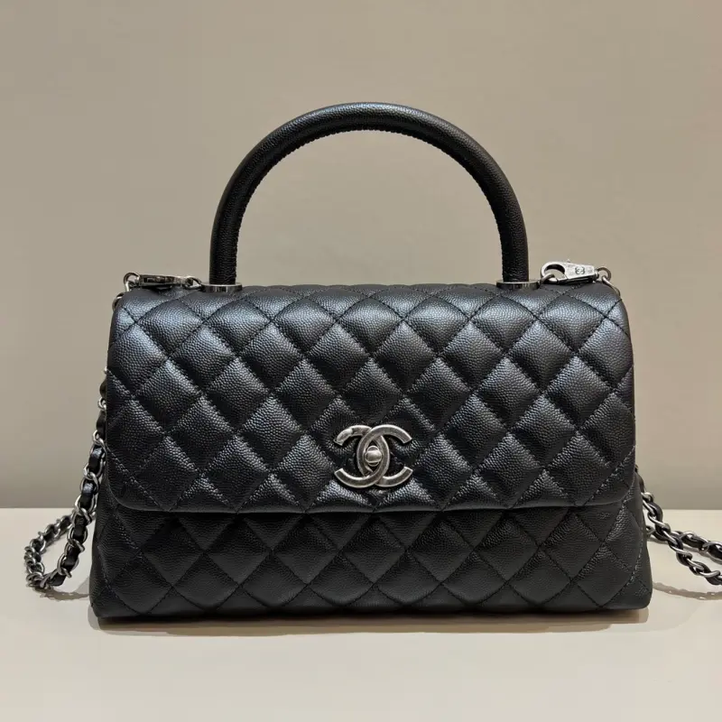 Medium 29cm Leather Handle CM 4 High Quality Bags