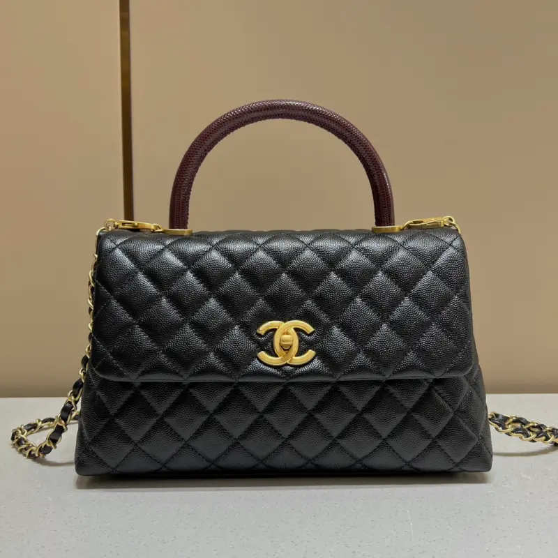 Middle Lizard Handle 29cm CM 5 High Quality Bags