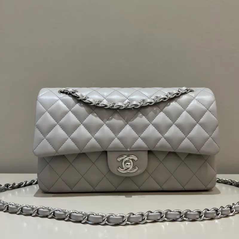 Medium 25cm Lamb Leather CM 18 High Quality Bags