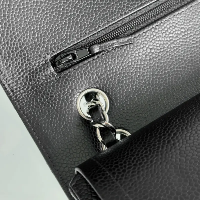 Medium 25cm Lychee Pattern Cowhide CM 10 High Quality Bags - Image 7