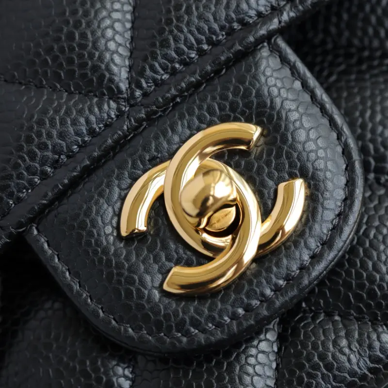 CF Medium 25cm Lichee Pattern Leather CM 11 High Quality Bags - Image 5