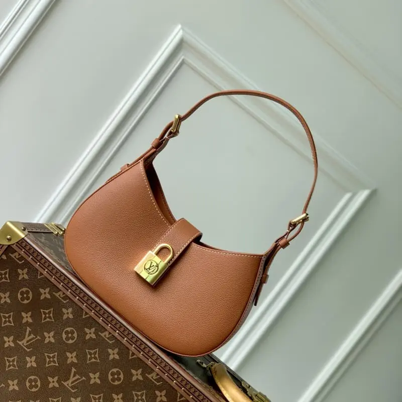 M24885 Brown 26x18x7cm High Quality Bags