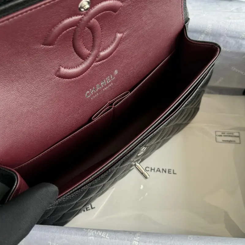 Medium 25cm Lychee Pattern Cowhide CM 10 High Quality Bags - Image 6